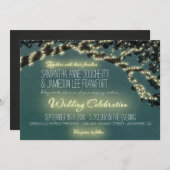 Enchanted Tree Branch Rustic Wedding Invitations (Front/Back)