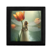 Enchanted Tulip Fairy Keepsake Gift Box