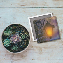 Enchanted Twilight Lamp Magnet