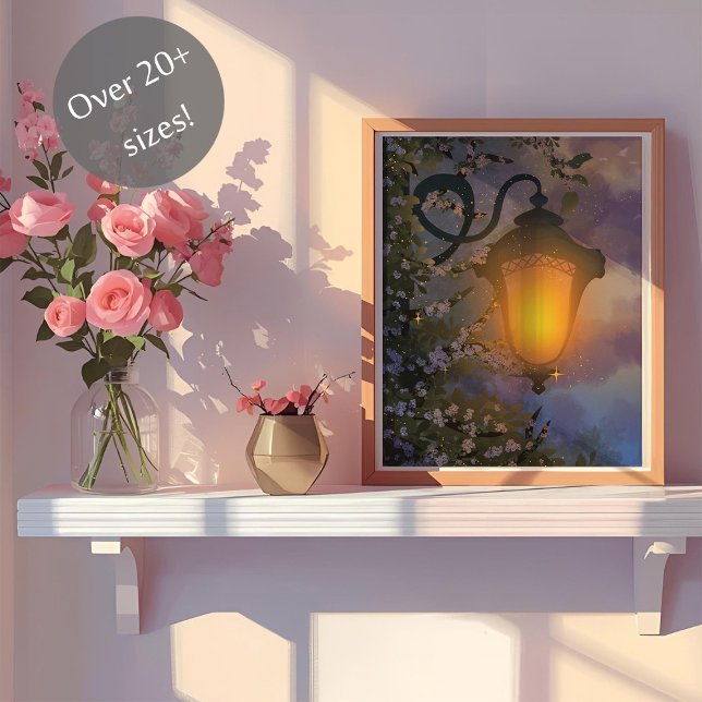 Enchanted Twilight Lamp Wall Poster (Creator Uploaded)