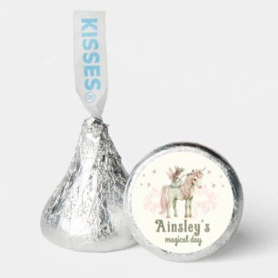 Enchanted Unicorn and Fairy Personalized Birthday Hershey®'s Kisses®