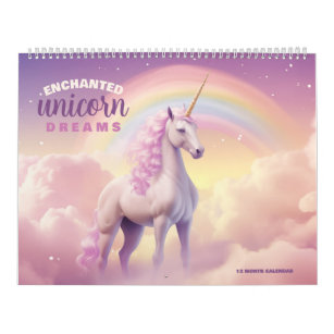 Enchanted Unicorn Dreams Calendar