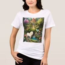 Enchanted Unicorn Forest T-Shirt Designs