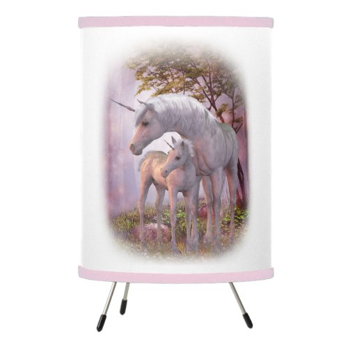 Enchanted Unicorns Tripod Lamp