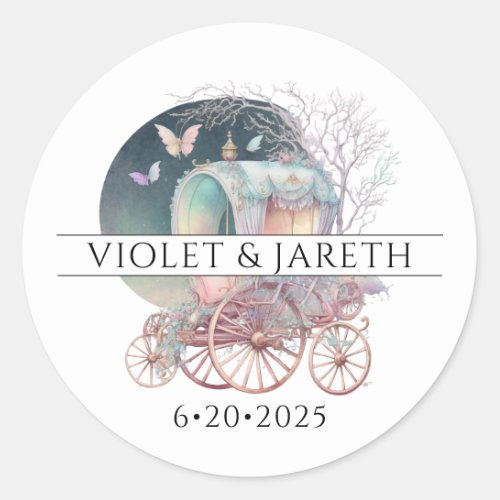 Enchanted Wedding Sticker