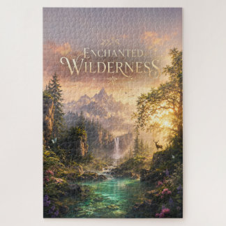 Enchanted Wilderness Large Format Fantasy Jigsaw Puzzle