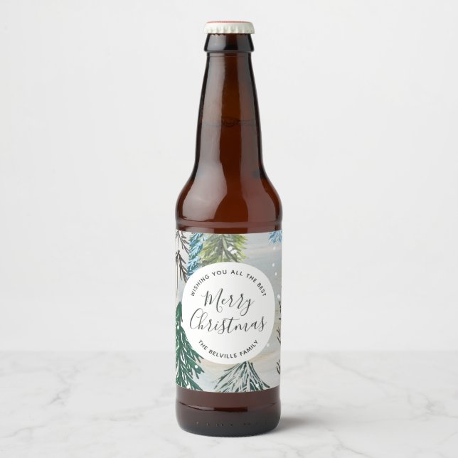 Enchanted Winter Christmas Stickers (Front)