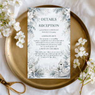 Enchanted Winter Hamlet Enclosure Card