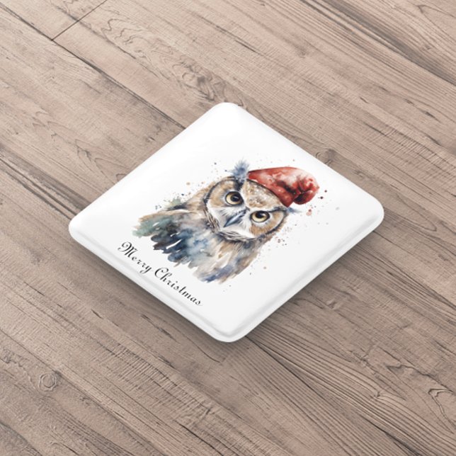 Enchanted Winter Owl, custom Button (Creator Uploaded)