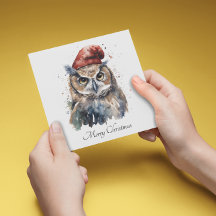 Enchanted Winter Owl, custom