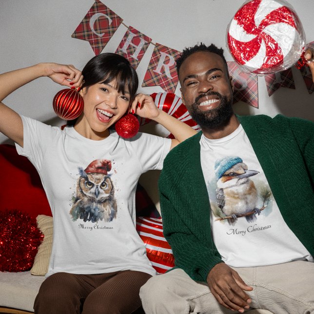 Enchanted Winter Owl, custom T-Shirt (Creator Uploaded)