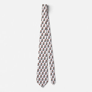 Enchanted Winter Owl Neck Tie