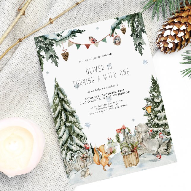 Enchanted Winter Woodland Birthday (Creator Uploaded)