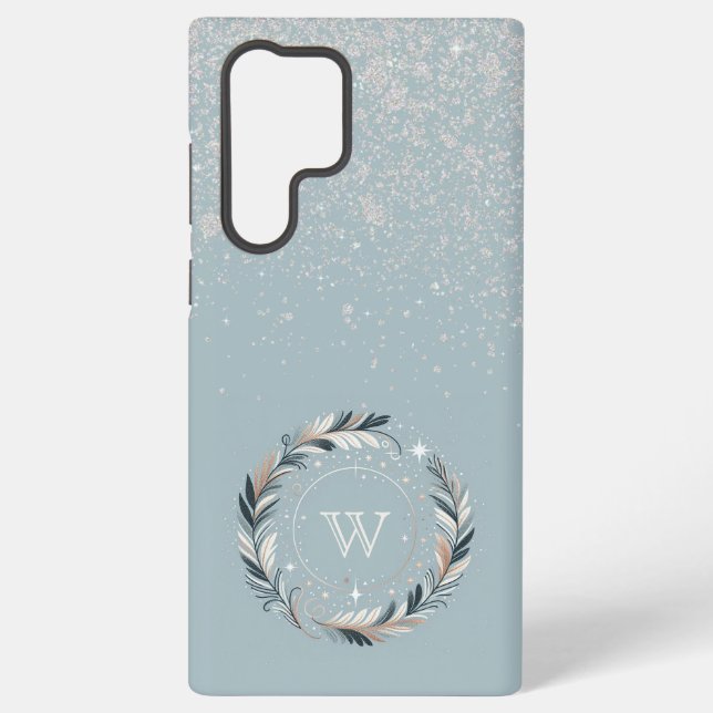 Enchanted Winter Wreath Samsung Galaxy Case (Back)