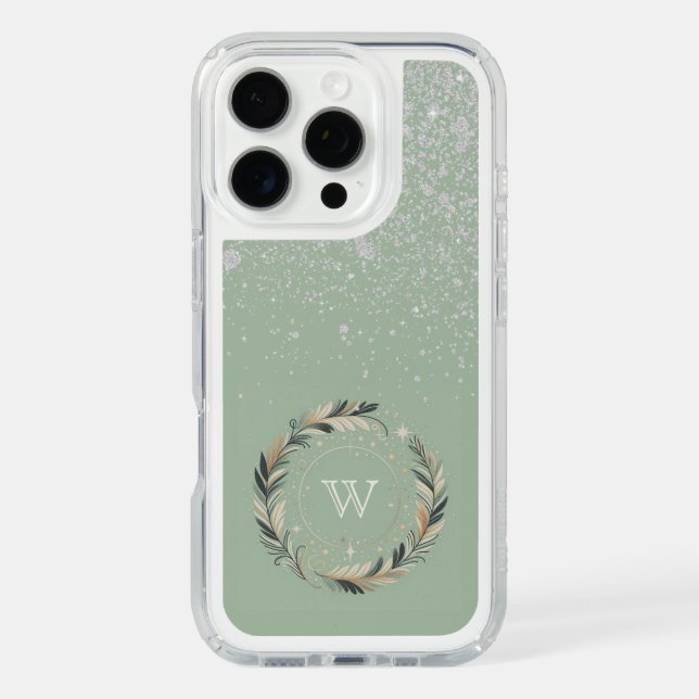 Enchanted Winter Wreath Speck iPhone Case (Front)