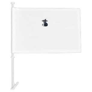 Enchanted Witch Halloween Cat Scene Classic T-Shir Car Flag
