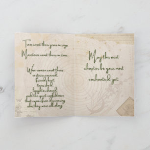 Enchanted Witchy Birthday Card