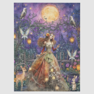 Enchanted Woodland Animals & Fairy Decoupage Paper