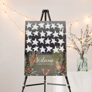 Enchanted Woodland Baby Shower Sign In