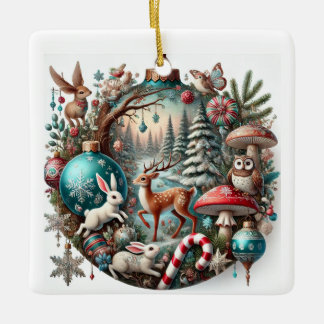 Enchanted Woodland Christmas Ornament – Magical Na