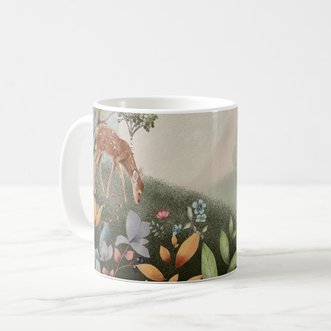 Enchanted Woodland Coffee Mug (Front Left)