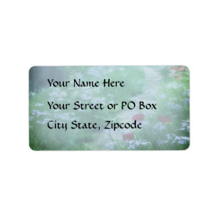 Enchanted Woodland Forest Wedding Label