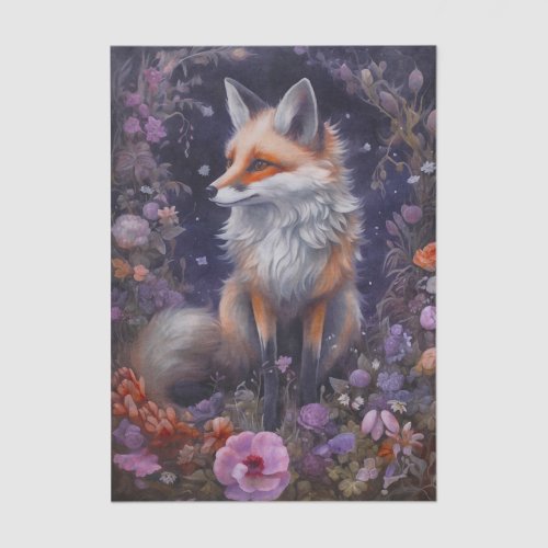 Enchanted Woodland Fox Storybook Tissue Paper