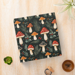 Enchanted Woodland Holiday 3 Ring Binder