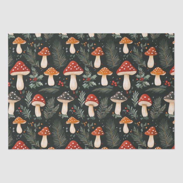 Enchanted Woodland Holiday Tissue Paper (Front)