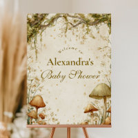 Enchanted Woodland Mushroom Baby Shower