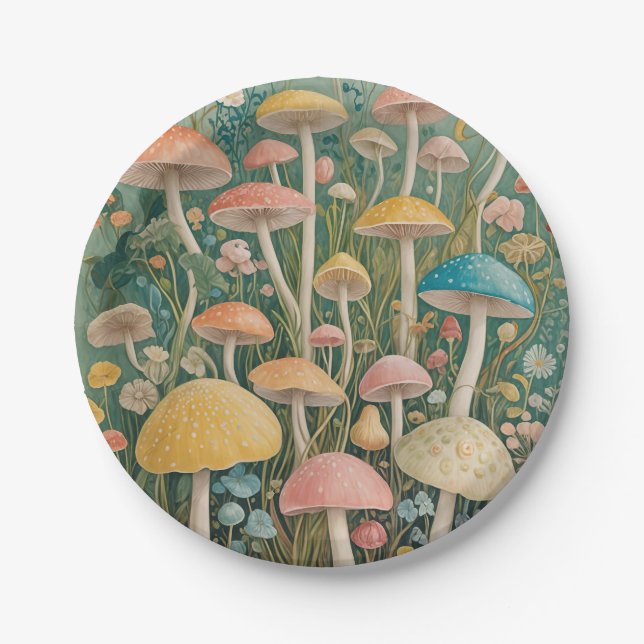Enchanted Woodland Paper Plates (Front)