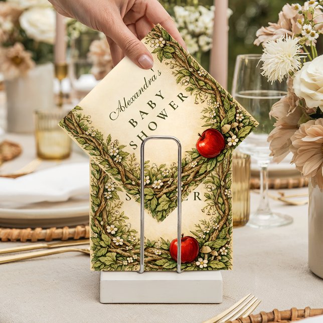 Enchanted Woodland Storybook Baby Shower Napkins (Creator Uploaded)