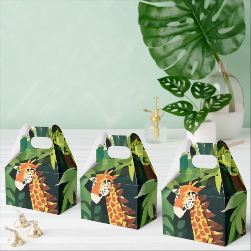 Enchanted Woods Cartoon Forest Animals Favor Bag Favor Boxes