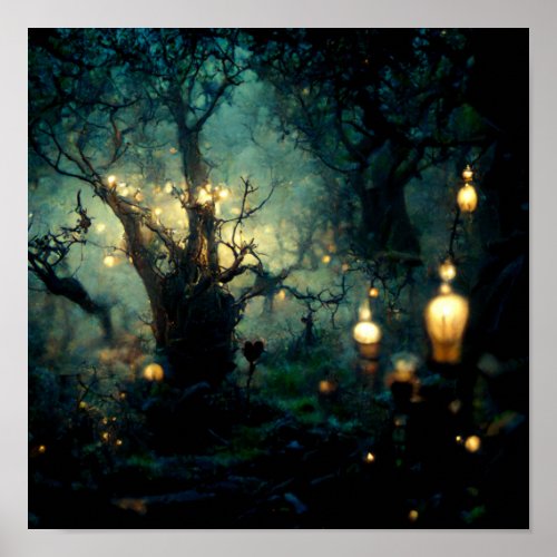 Enchanted Woods Poster