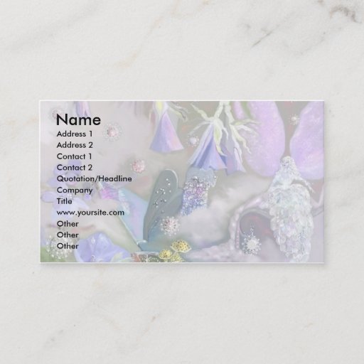 Customizable Enchanted World! Business Cards
