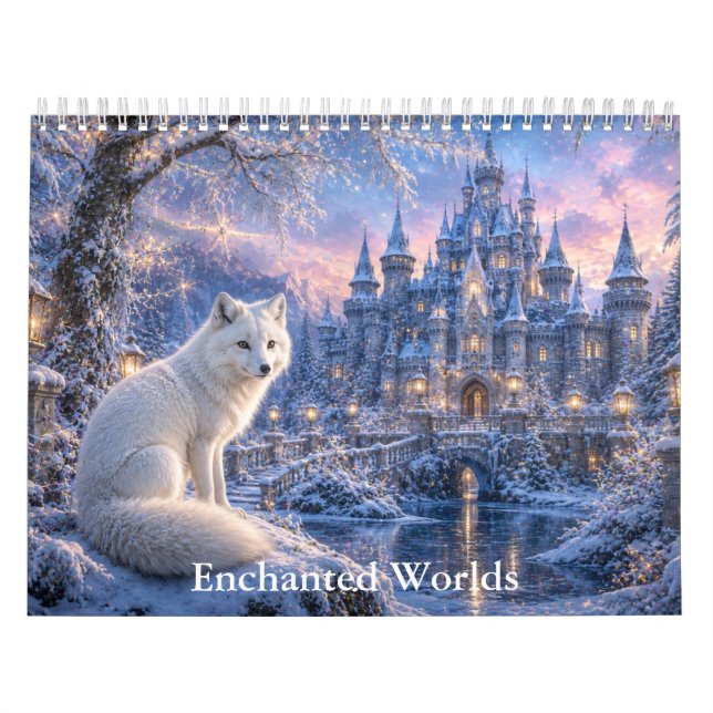 Enchanted Worlds Calendar  (Cover)