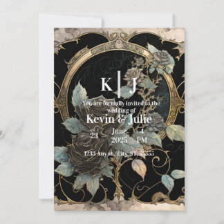 Enchanting Blooms Invitation