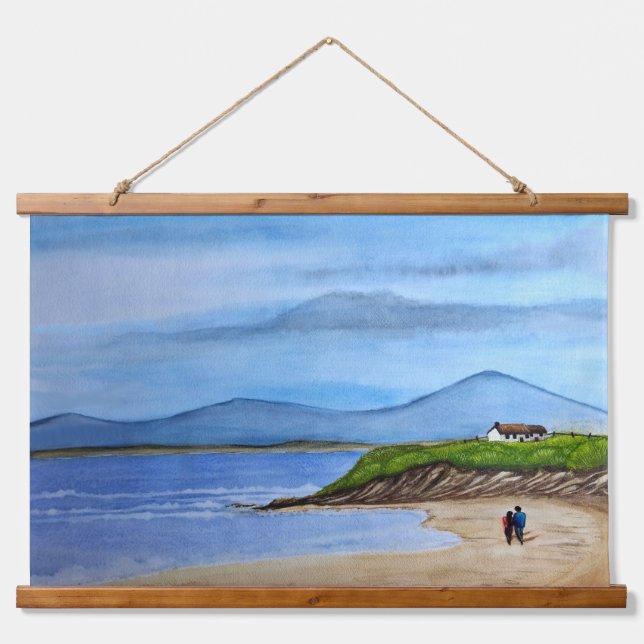 Enchanting Bluff by the Sea  Hanging Tapestry (Front)