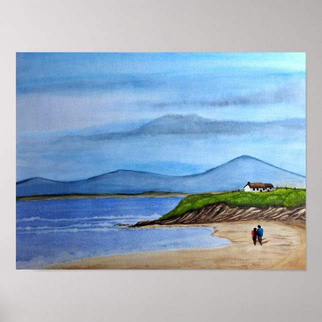 Enchanting Bluff by the Sea  Poster (Front)