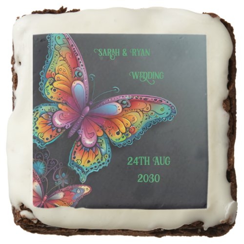 Enchanting Butterfly Bliss  Brownie