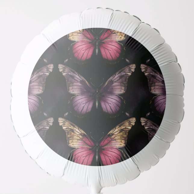 Enchanting Butterfly Pattern Balloon (Front)