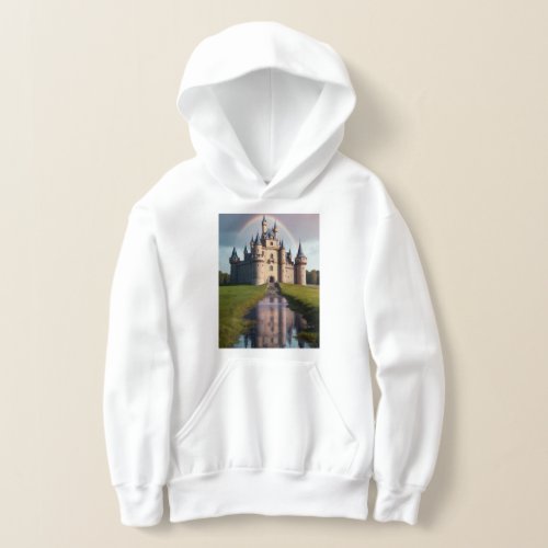  Enchanting Castle Threads _ Dive into the Rainbow Hoodie