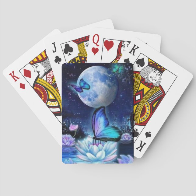 Enchanting Celestial  Poker Cards (Back)