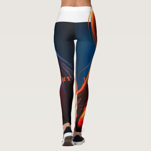 Enchanting Christmas Stargazer Leggings (Back)