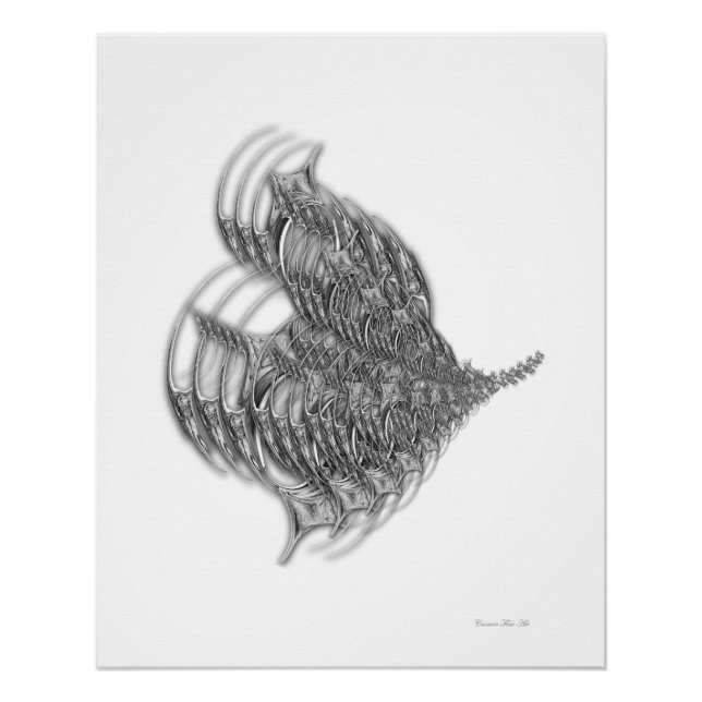 "Enchanting Divide", Glossy Poster (Front)