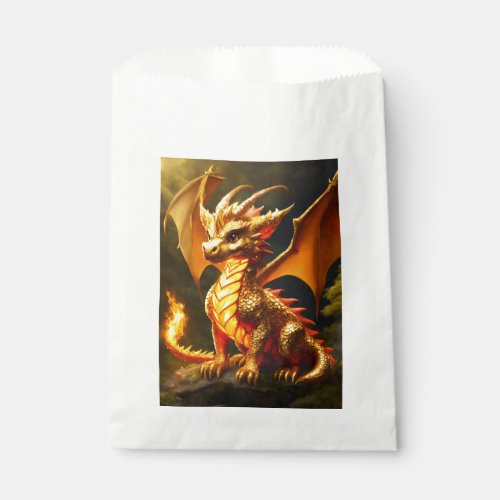 Enchanting Dragon Delight A Design Extravaganza  Favor Bag