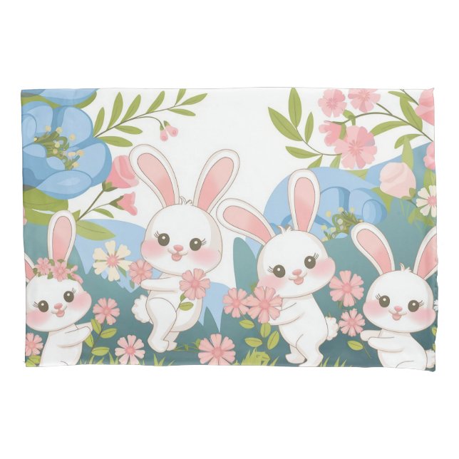 Enchanting Easter celebration design Pillow Case (Front)