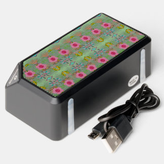 Enchanting Eclectic Garden: Diverse Floral Beauty Bluetooth Speaker