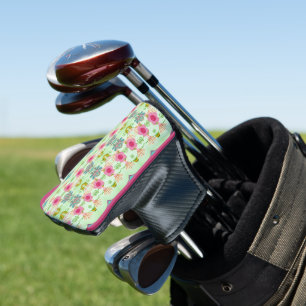 Enchanting Eclectic Garden: Diverse Floral Beauty Golf Head Cover