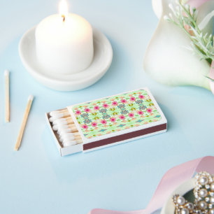 Enchanting Eclectic Garden: Diverse Floral Beauty Matchboxes